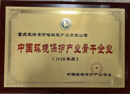 中國環(huán)境保護產業(yè)骨干企業(yè)
